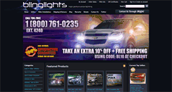 Desktop Screenshot of blinglights.org